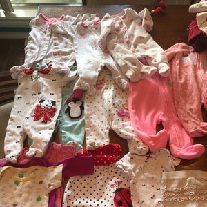 Newborn pjs and some extra
